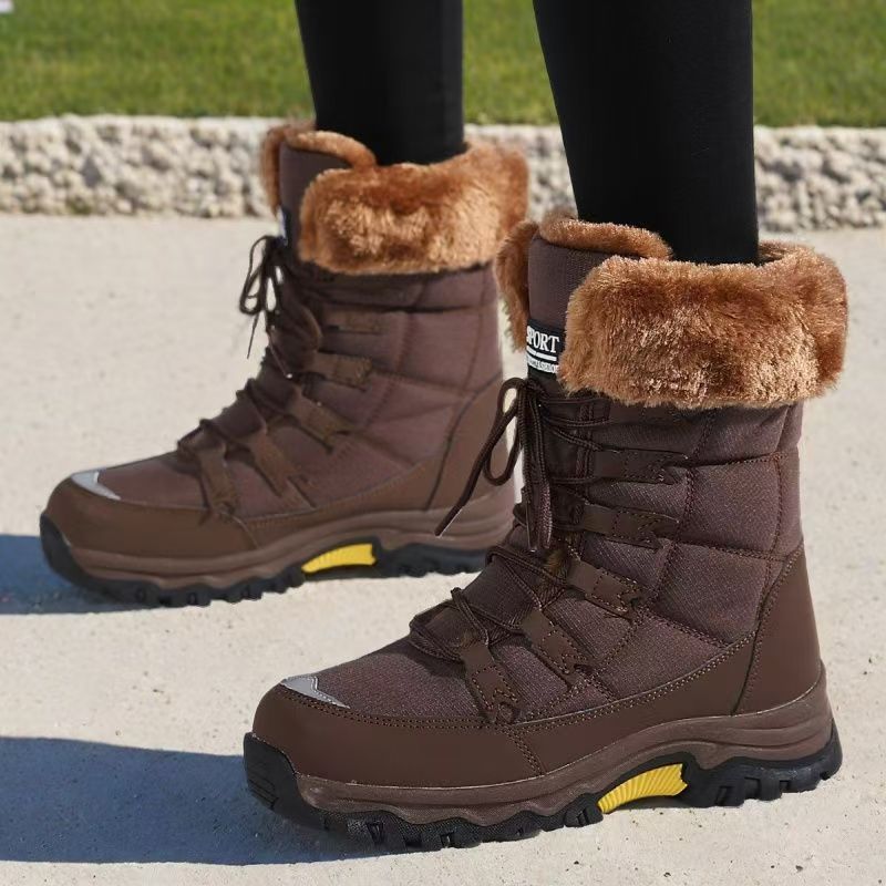 Outdoor Adventure Hiking - Winter Barefoot Boots Women Winter Snow