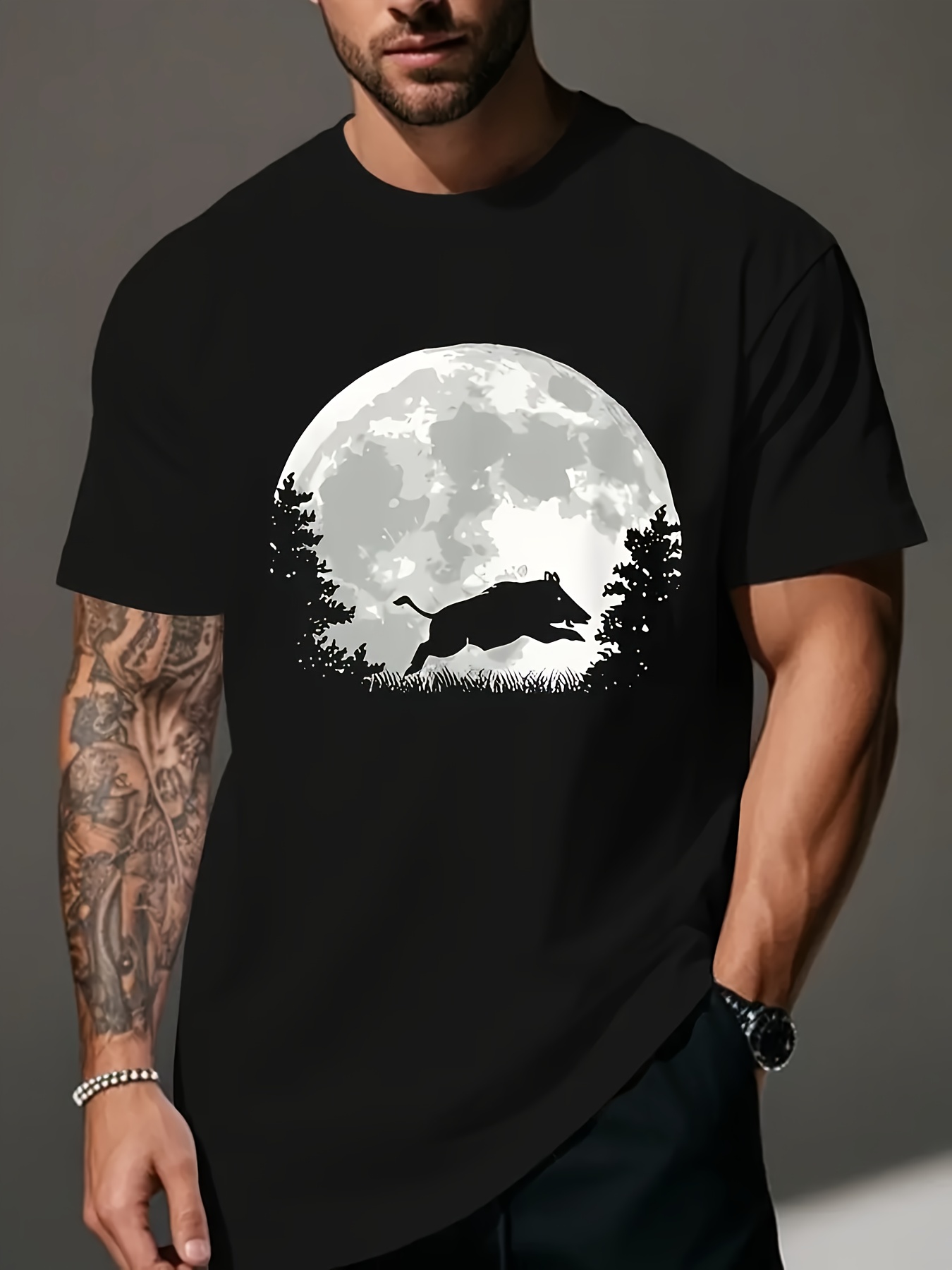 Outdoor Adventures Clothing - Men's Wilderness T-Shirt - Wild Boar
