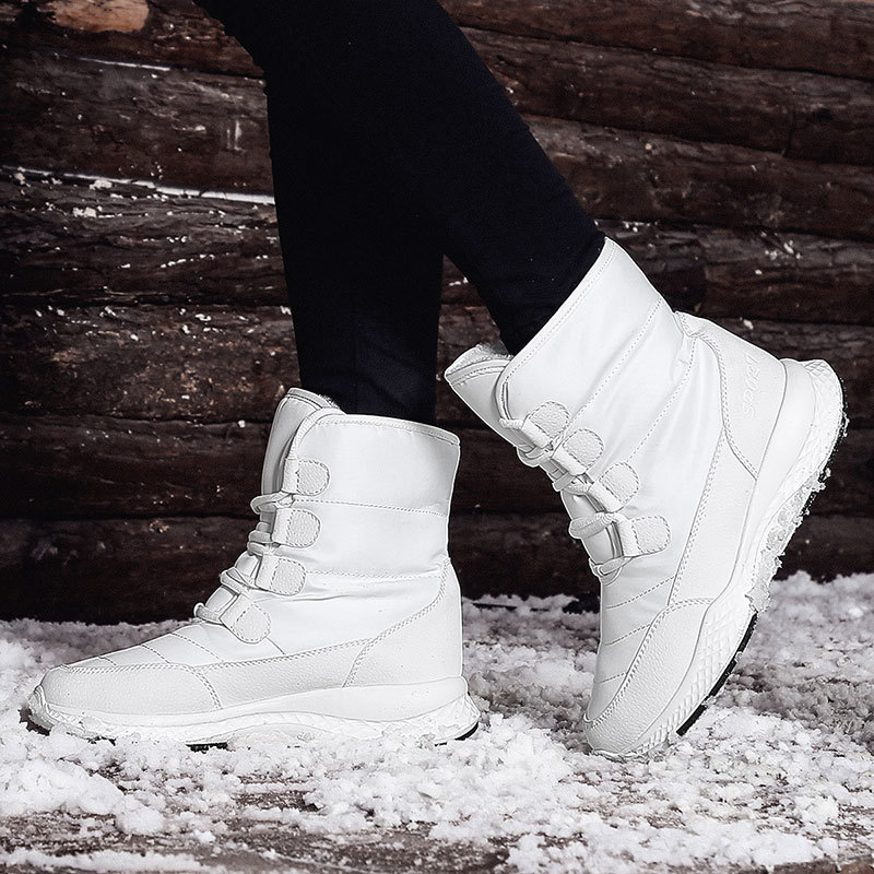 Outdoor Adventure Hiking - Women Snow Boots Winter Warm Plush