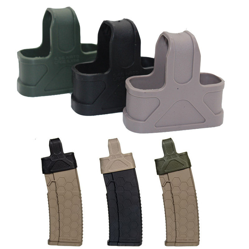 Outdoor Adventure Magazines - 6pcs Outdoor Tactical AK 5.56 Rubber