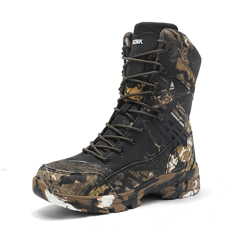 Outdoor Adventure Hiking - Men Army Shoes Breathable Safety Unisex
