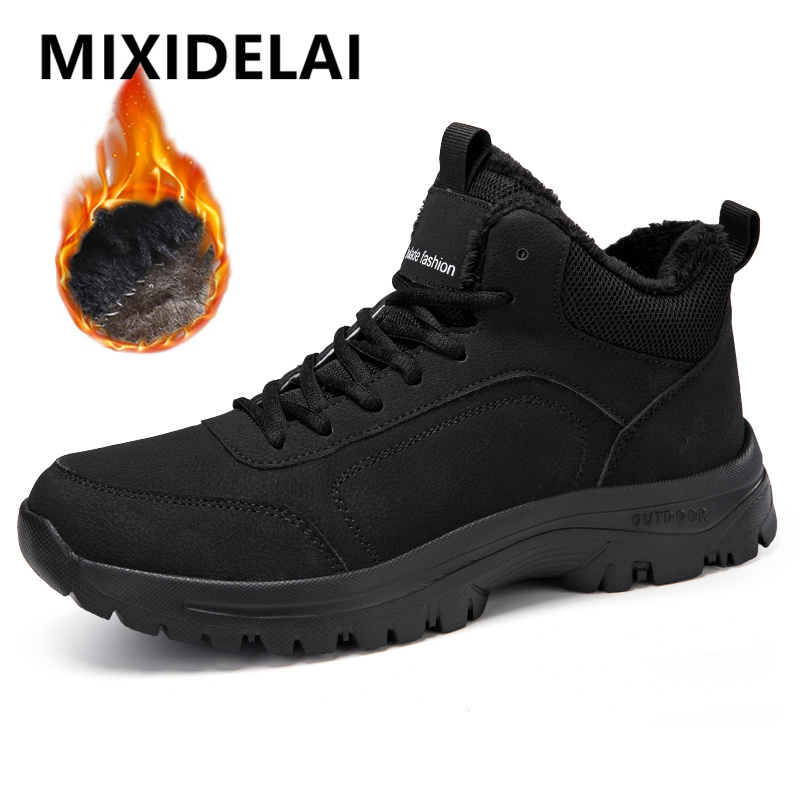 Outdoor Adventure Hiking - Winter Men's Boots Warm Plush Men's