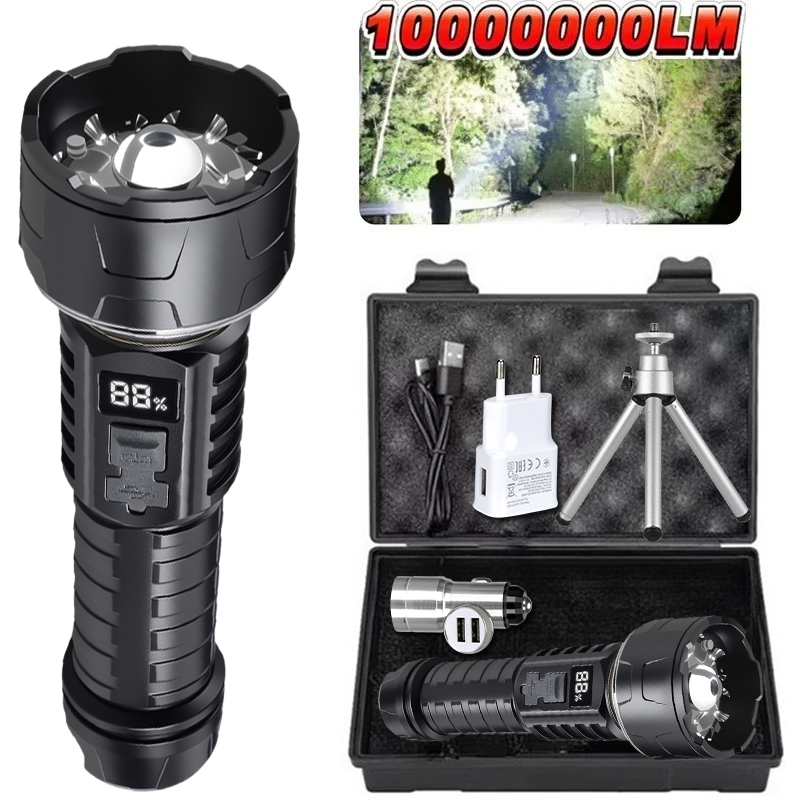 Outdoor Adventure Camp - COB LED Flashlight Rechargeable Lantern 7-core