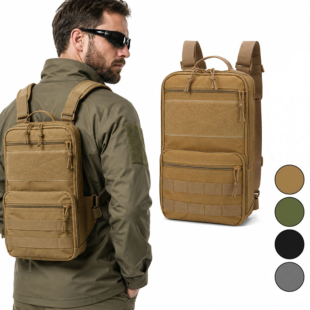 Outdoor Adventure Vest - Tactical MOLLE Backpack Waterproof Detachable Outdoor