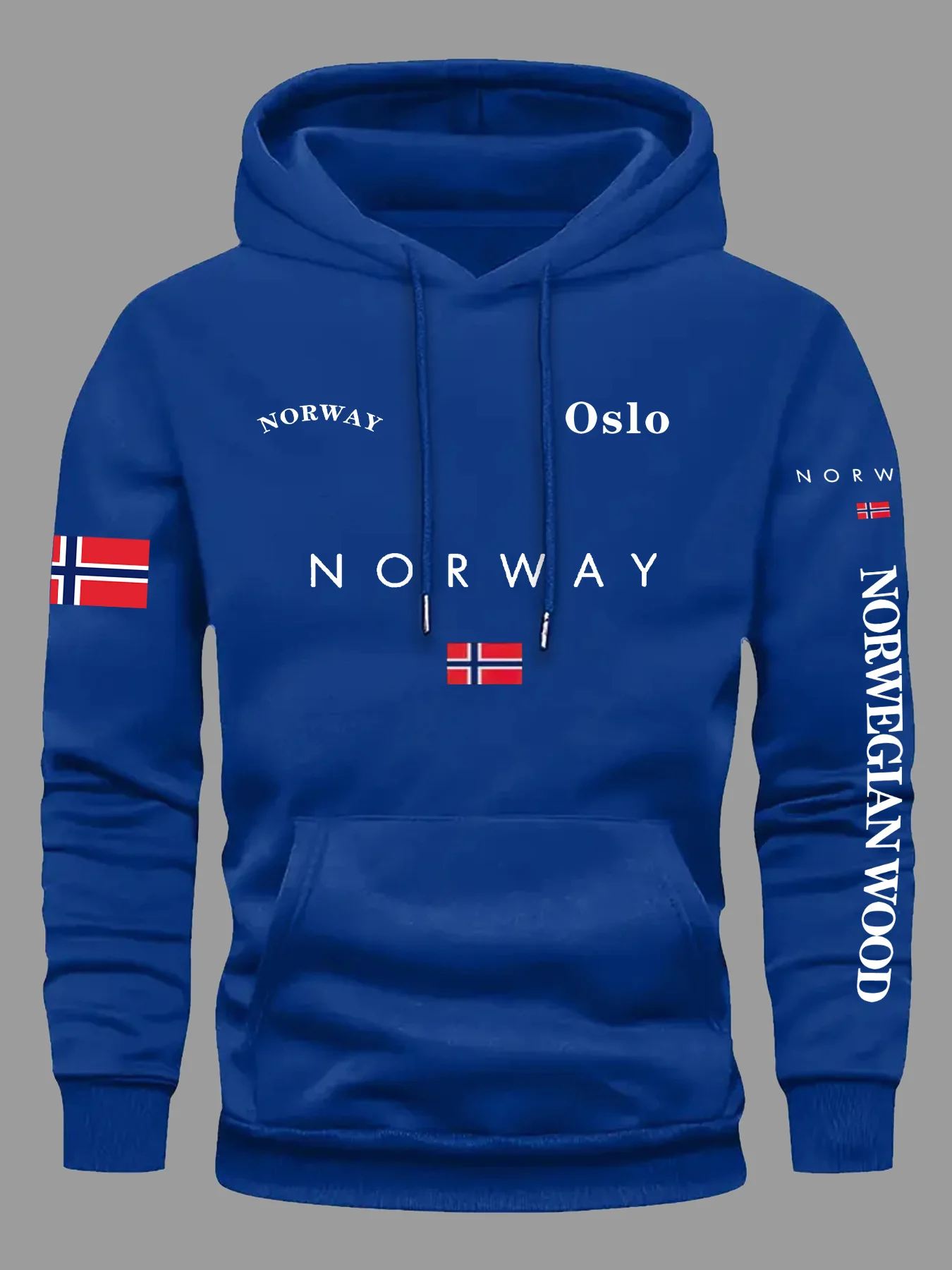 NORWAY Flag Hoodies Men Women  - Outdoor Adventures Clothing 评论和价格