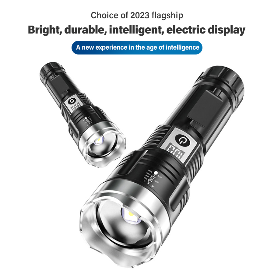 High Power 200000LM LED Flashl - Outdoor Adventure Camp 评论和价格