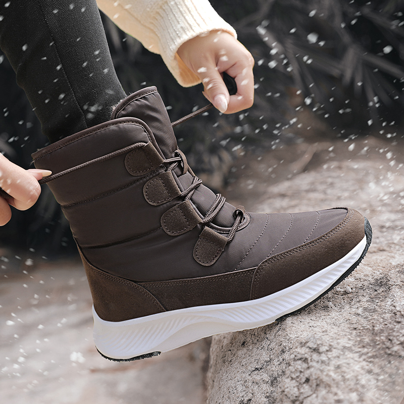 Women Snow Boots Winter Warm P - Outdoor Adventure Hiking 评论和价格