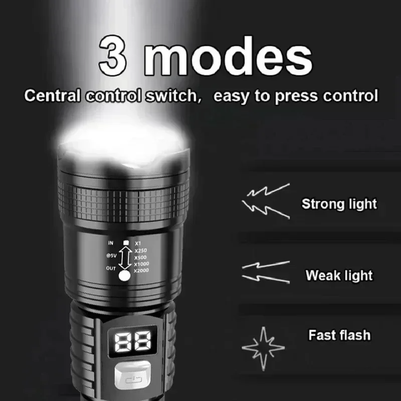 Rechargeable LED Flashlight 10 - Outdoor Adventure Camp 评论和价格