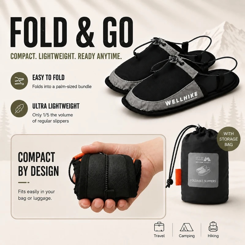 Quick Dry Camping Slippers Wad - Outdoor Adventure Shoes 评论和价格