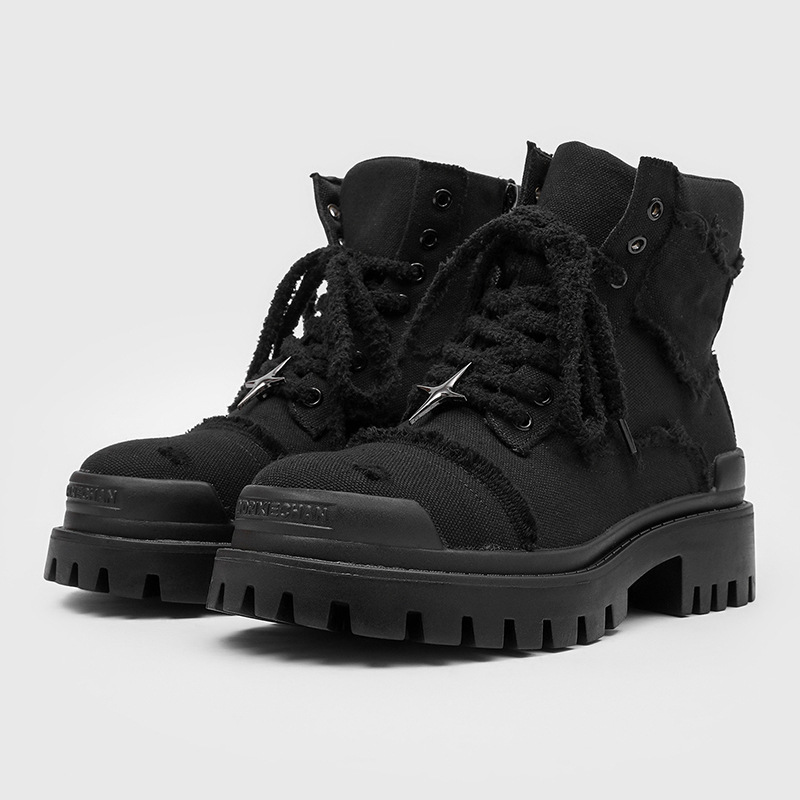 Men's High Top Platform Boots  - Outdoor Adventure Hiking 评论和价格