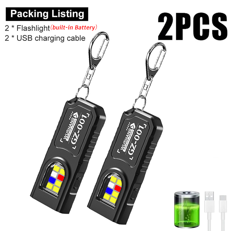 Multifunctional Keychain Flash - Outdoor Adventure Camp 评论和价格