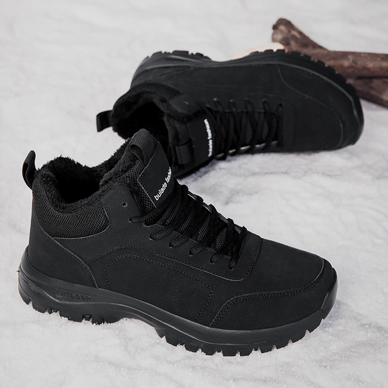 Winter Men's Boots Warm Plush  - Outdoor Adventure Hiking 评论和价格