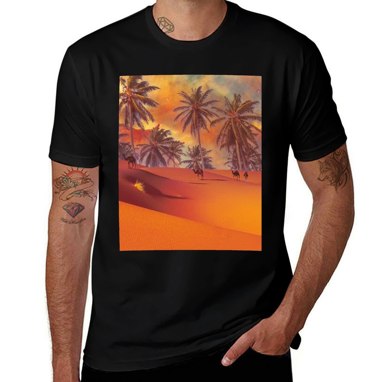 Oasis in the desert, image for - Outdoor Adventure Images 评论和价格