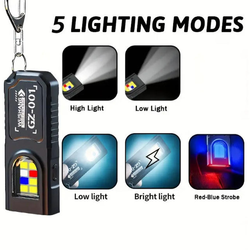 Multifunctional Keychain Flash - Outdoor Adventure Camp 评论和价格
