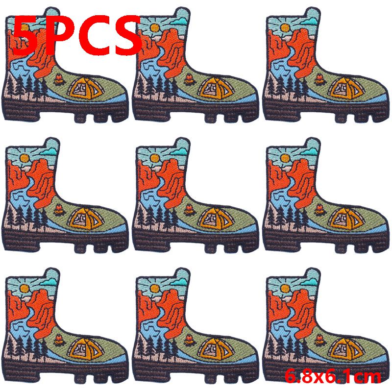 5PCS/Lot Adventure Mountain Ou - Outdoor Adventures Clothing 评论和价格