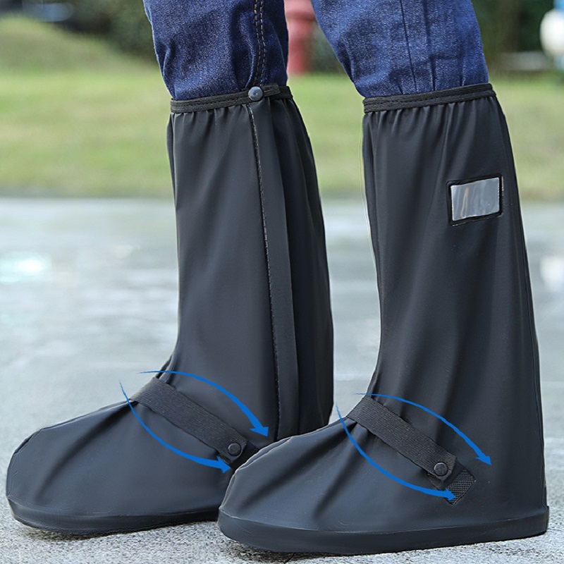 1pair Rain Boot Shoe Cover Hig - Outdoor Adventure Shoes 评论和价格