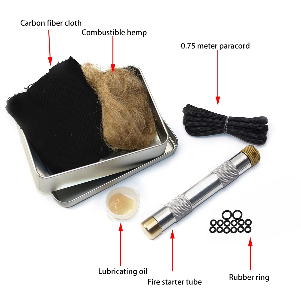 Outdoor Camping Piston Fire St - Fire Piston Starter 评论和价格
