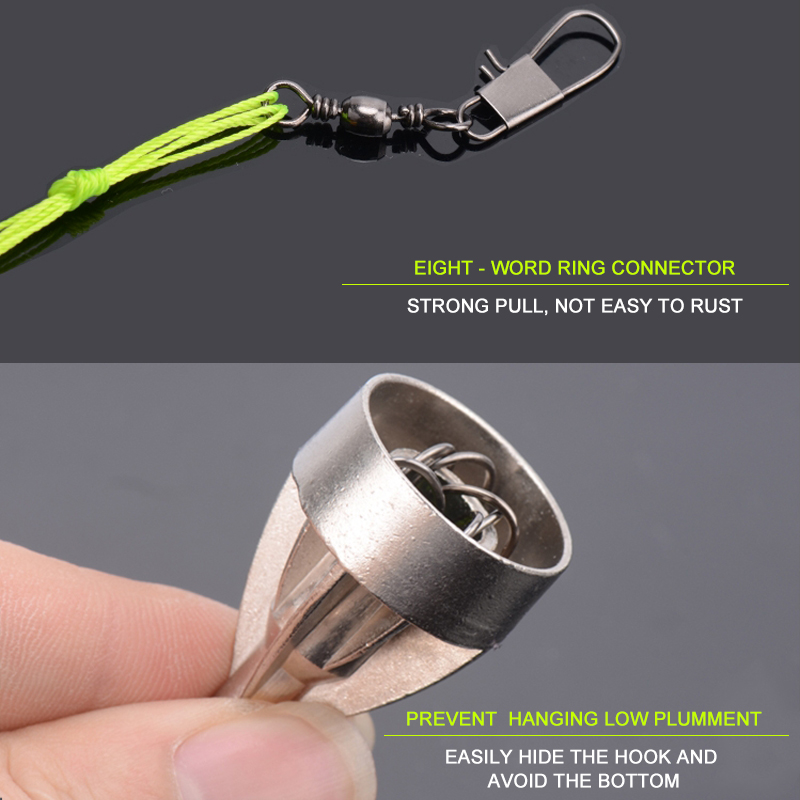 4Pcs/Box Prevent Hooks Carbon  - Outdoor Adventure Box 评论和价格